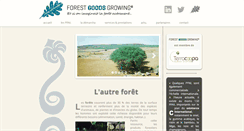 Desktop Screenshot of forestgoodsgrowing.com